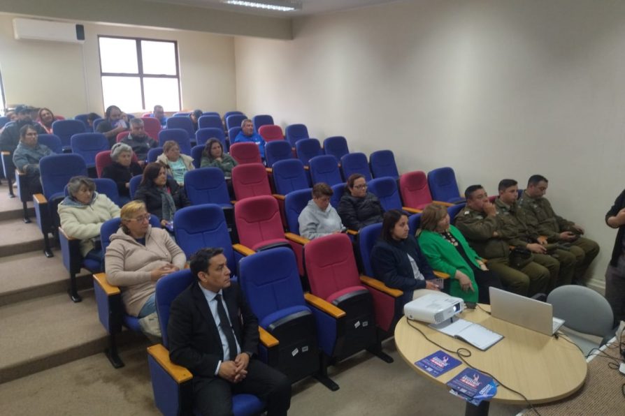 Charla de Prevención sobre programa Denuncia Seguro se realizó en la comuna de la Estrella