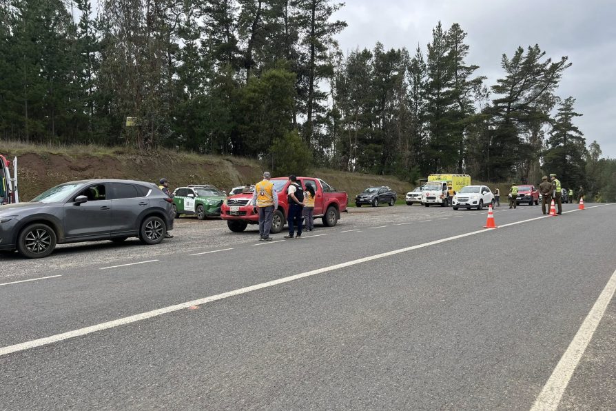 Fiscalización a conductores realizó Carabineros y SENDA en Paredones